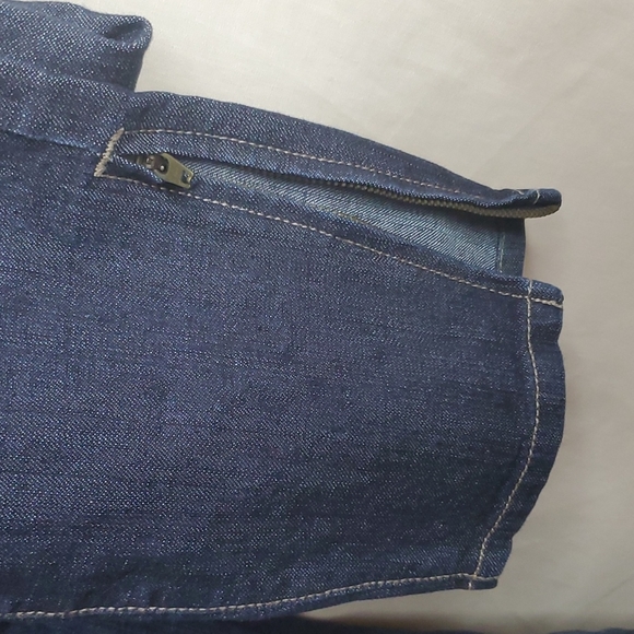 Women long skinny stretch denim jean, Size 28 / 10, Blue - Picture 4 of 5